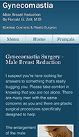 Montreal Male Breast Surgery